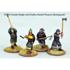 Crusader Knights with Double Handed Weapons