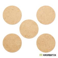 100mm Round Bases HDF