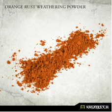 Orange Rust Weathering Powder