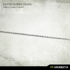 Silver Hobby Chain 2mm x 1,5mm
