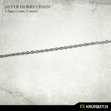 Silver Hobby Chain 2,5mm x 2mm