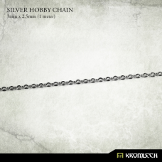 Silver Hobby Chain 3mm x 2,5mm