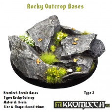 Rocky Outcrop bases - round 60mm type3
