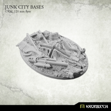 Junk City Bases - oval 120 mm - flyer