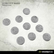Junk City Bases - round 25mm