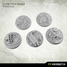 Junk City Bases - round 40mm