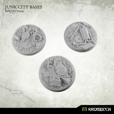 Junk City Bases - round 50mm