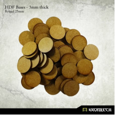 25mm Round Bases HDF