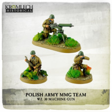 Polish Army wz. 30 Machine Gun team MG + 3