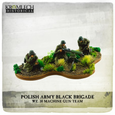 Polish Army Black Brigade wz. 30 Machine Gun team