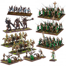 Kings of War Elves Mega Army