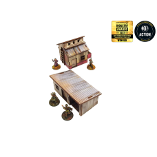 WW2 Normandy Small Sheds w. Dovecote (28mm)