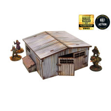 WW2 Normandy Large Tin Shed (28mm)