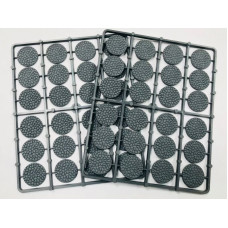 25mm Round  Cobblestone Bases