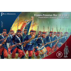Franco-Prussian War French Infantry advancing