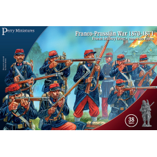Franco-Prussian War French Infantry firing line