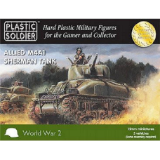 15mm M4A1 Sherman Tank