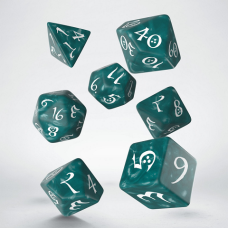 Q-Workshop Classic RPG Stormy and White Dice Set