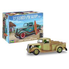 '37 Ford Pickup with Surfboard 1:25