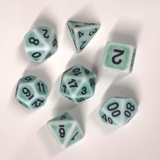 Ancient Dice Set  - Pine Green