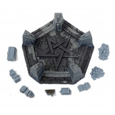 Necromancer Large Summoning Pentagram (90mm)