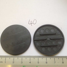 40mm Plastic Round Base 