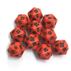 D20 Opaque Orange