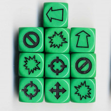 Misfire Dice GREEN x10