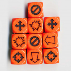 Misfire Dice ORANGE x10