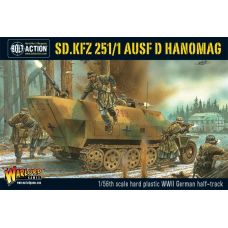 Sd.Kfz 251/1 ausf D halftrack plastic box set