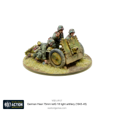 German Heer 75mm LeIG 18 Light Artillery (1943-45)