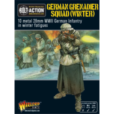 German Grenadiers In Winter Clothing