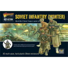 Soviet Winter Infantry Plastic Box Set