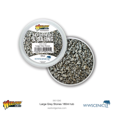 Battlefields & Basing Large Grey Stones (180ml)