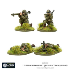 US Airborne Bazooka and Light Mortar Teams 1944-45