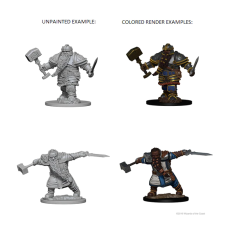 Dwarf Male Fighter D&D Nolzur's Marvelous Miniatures