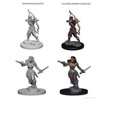 Elf Female Ranger D&D Nolzur's Marvelous Miniatures