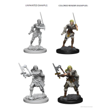 Human Female Barbarian D&D Nolzur's Marvelous Miniatures