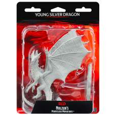 Young Silver Dragon - D&D Nolzur's Marvelous Miniatures