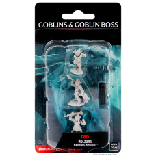 Goblins & Goblin Boss - D&D Nolzur's Marvelous Miniatures